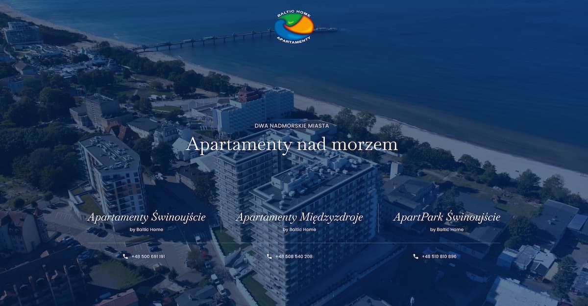 Strona główna Baltic Home - apartamenty nad morzem w Trójmieście